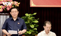 Ketua MN Vietnam, Vuong Dinh Hue Lakukan Temu Kerja dengan Badan Harian Komite Partai Kota Da Nang