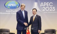 Presiden Vietnam, Vo Van Thuong Menerima Utusan Khusus Presiden AS urusan Iklim, John Kerry
