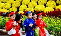 Se inauguró la avenida floral de Nguyễn Huệ en Ciudad Ho Chi Minh