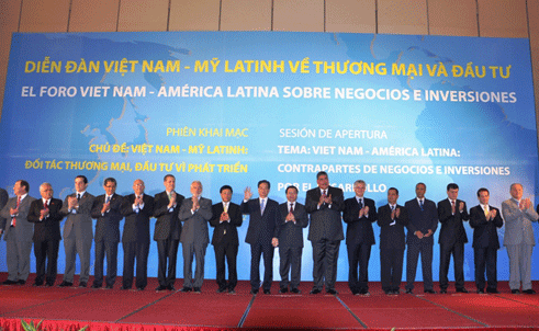 México aprecia Foro de Negocios e Inversiones Vietnam- América Latina 