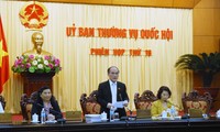 Inauguran XVI reunión de la Comisión Permanente del Parlamento vietnamita