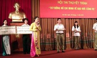 Termina Concurso de elocuencia sobre la ideología de Ho Chi Minh 