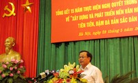 Hanoi enaltece la cultura nacional de la capital vietnamita