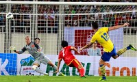 Arsenal ganó 7 - 1 a la selección nacional de Vietnam