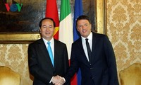 Presidente de Vietnam continúa agenda de trabajo en Italia