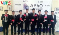 Delegación vietnamita gana medalla de oro en XVIII Olimpiada de Física de Asia