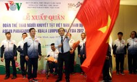 Deportistas discapacitados de Vietnam listos para competir en los XXIX Juegos del Sudeste Asiático