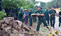 Localidades centrales de Vietnam superan consecuencias del huracán Doksuri