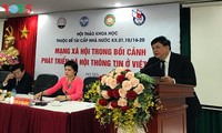Vietnam aboga por incrementar la cooperación internacional en la gestión de medios de comunicación
