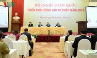 Vietnam determinado a elevar la eficiencia de los trabajos jurídicos para 2018
