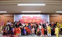 Compatriotas vietnamitas en ultramar celebran fiestas en saludo al Tet tradicional 2018