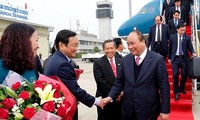 Primer ministro de Vietnam inicia su visita de trabajo en Laos