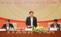 Comienza el XI pleno del Comité Jurídico del Parlamento de Vietnam
