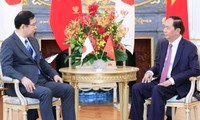 Presidente de Vietnam se reúne con líder del Partido Komei de Japón