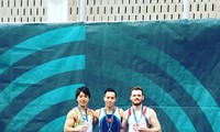 Atletas vietnamitas logran 2 medallas de oro en la Copa del Mundo de Gimnasia