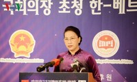 Máxima líder parlamentaria de Vietnam termina agenda de trabajo en Corea del Sur