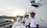 Fragata de Vietnam participa en desfile naval por el Día de la Armada de Rusia