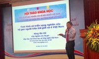Vietnam promueve el desciframiento del genoma humano en el tratamiento médico