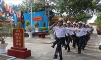 Combatientes vietnamitas en Truong Sa celebran el Año Nuevo Lunar 2020
