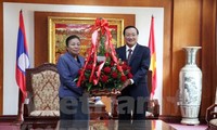 Dirigente del Partido Popular Revolucionario de Laos ensalza logros vietnamitas bajo el liderazgo del Partido Comunista