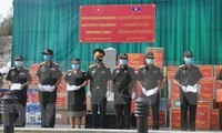 Militares vietnamitas apoyan a Laos en la lucha contra el Covid-19