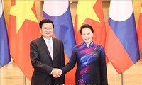 Líder del Legislativo de Vietnam se reúne con el primer ministro de Laos