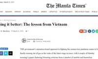 Medios filipinos elogian las medidas de Vietnam frente al covid-19