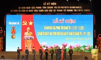 El jefe de Estado incentiva a Quang Tri a avanzar para merecer los sacrificios de los antepasados
