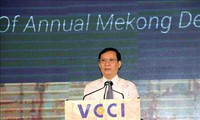 Anuncio del informe económico anual de la región del Delta del Mekong en 2022