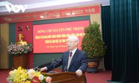 El secretario general del PCV visita la provincia de Thai Nguyen