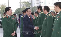 El presidente de la Asamblea Nacional visita el Hospital Militar Central 108