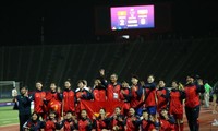 El oro del fútbol femenino de Vietnam en SEA Games 32 acapara atención de medios internacionales