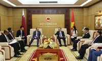 Aumenta la cooperación de Vietnam con Qatar en materia de seguridad