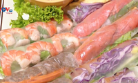 Diverso y delicioso: Rollito de primavera con carne y mariscos