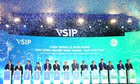 Inician construcción del primer parque industrial VSIP en la región occidental de Vietnam 