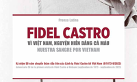 Publican el libro “Fidel Castro - Nuestra Sangre Por Vietnam”