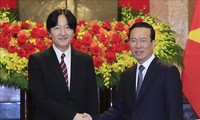 El Presidente de Vietnam recibe al Príncipe Heredero de Japón