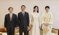 El presidente Vo Van Thuong se reúne con el Emperador de Japón