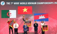 Vietnam ocupa la primera posición del 7.º Campeonato Mundial de Vovinam