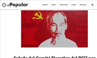 Partido Comunista de Uruguay felicita 94.° aniversario del Partido Comunista de Vietnam