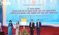 Ciudad Ho Chi Minh: Miembro de la Red Mundial de Ciudades del Aprendizaje