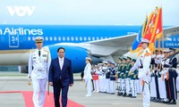 Ceremonia oficial de bienvenida al Primer Ministro de Vietnam y su esposa, de visita en Corea del Sur
