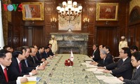 Primer ministro de Vietnam se reúne con presidente del Senado japonés