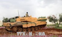 El ejército turco toma el control de la ciudad siria de Jinderes en la región de Afrin 