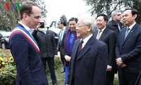 Líder partidista vietnamita comienza visita oficial a Francia