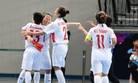Vietnam ingresa a cuartos de final en el torneo femenino de fútbol de sala