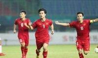 Prensa asiática alaba la victoria histórica de la selección olímpica de Vietnam en Asiad 
