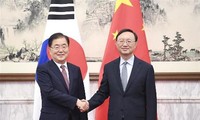 Altos funcionarios de China y Corea del Sur se reúnen en Beijing