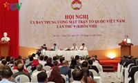 Celebran VIII Reunión del Comité Central del Frente de la Patria de Vietnam 