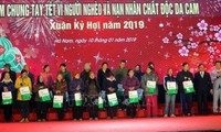 Recaudan fondos para los necesitados en Ha Nam en ocasión del Tet 2019 